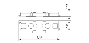 Основание противовеса супер-лифта