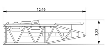 Корневая секция стрелы