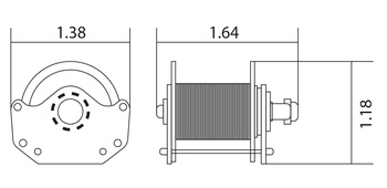 Устройство амплитуды башенной стрелы