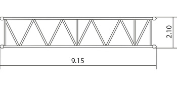 Промежуточная секция 9 м (B)