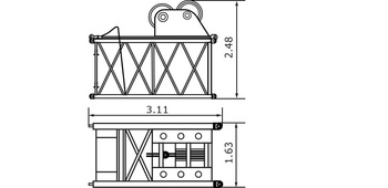 Промежуточная секция 3 м