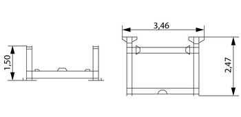 Рама центрального противовеса (шасси)