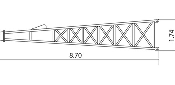 Основание башенной стрелы