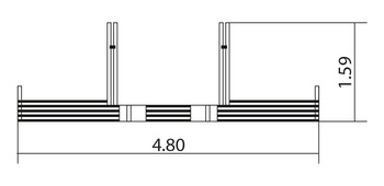 Шасси противовеса