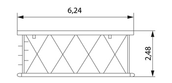 Вставка стрелы 6 м
