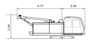 Крановая установка (с рамой)