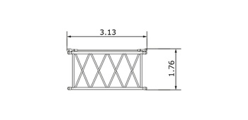 Промежуточная секция стрелы 3 м