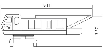 Тело крана (с опорой)