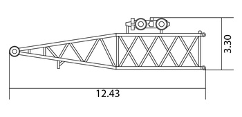 Оголовок мачты супер-лифта