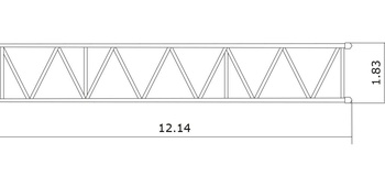 Промежуточная секция 12 м