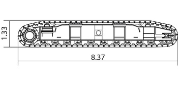 Гусеницы (в сборе)