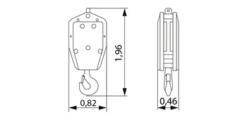 Крюк 50 тонн