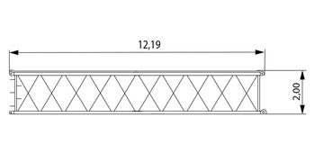 Вставка маневрового гуська 12 м
