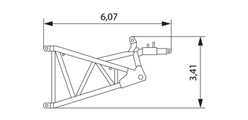 Корневая секция маневрового гуська