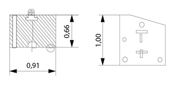 Литейный противовес V