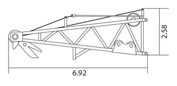 Оголовок мачты супер-лифта