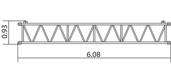 Промежуточная секция гуська 6 м