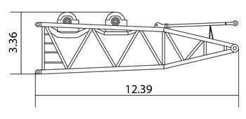 Корневая секция стрелы