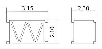 Промежуточная секция 3 м
