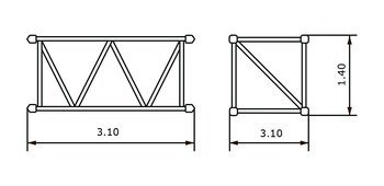 Промежуточная секция 3 м