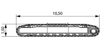 Гусеницы (в сборе)