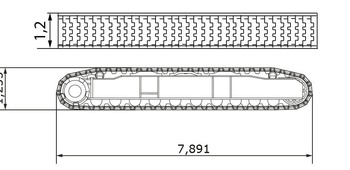 Гусеницы (в сборе)