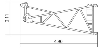 Основание башенной стрелы