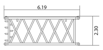 Вставка гуська 6 м (A)
