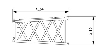 Коническая секция маневрового гуська