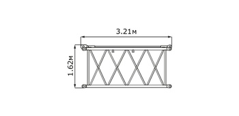 Секция маневрового гуська 3 м