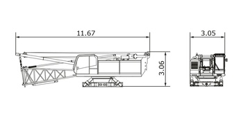 Общий кран (без гусениц)
