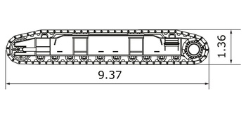 Гусеницы (в сборе)
