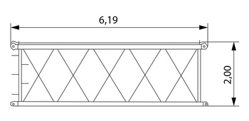 Вставка маневрового гуська 6 м