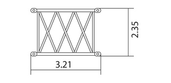 Промежуточная секция основной стрелы 3 м