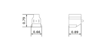 Литой блок противовеса