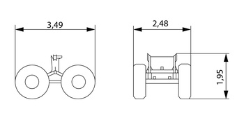 Подкатная тележка