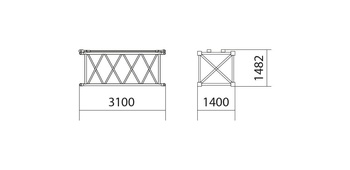 Секция стрелы 3 м
