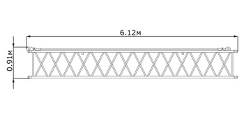 Секция фикс.гуська 6 м