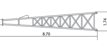 Основание башенной стрелы