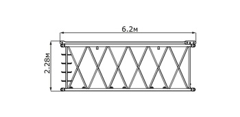 Секция стрелы 6 м