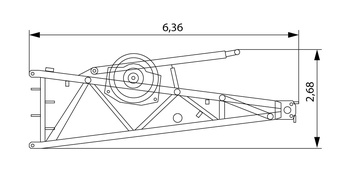 Корневая секция мачты супер-лифта