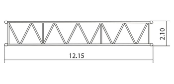 Промежуточная секция 12 м