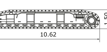 Гусеницы (в сборе)