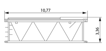 Промежуточная секция 10.5 м