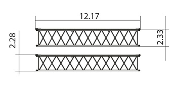 Промежуточная секция 12 м
