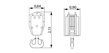 Крюк 100 тонн