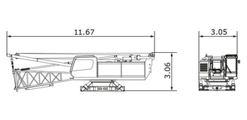 Базовая машина (без гусениц)