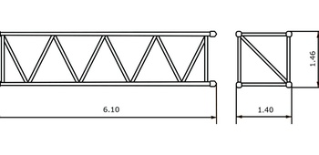 Промежуточная секция 6 м