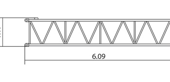 Промежуточная секция стационарного гуська 6 м