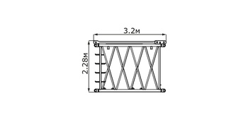Секция стрелы 3 м